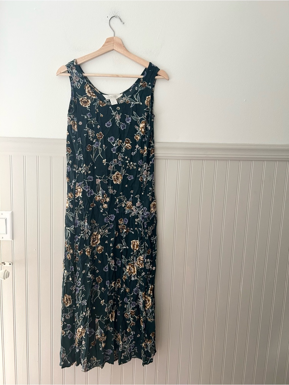 Vintage Compagnie Internationale
EXPRESS 90s Floral Maxi Dress Size 3/4 Rayon